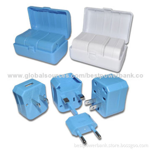 New Design Output 5V/1A Universal Travel Chargers with Nice Box, US/EU/UK/AU Plug Available